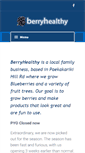 Mobile Screenshot of berryhealthy.co.nz